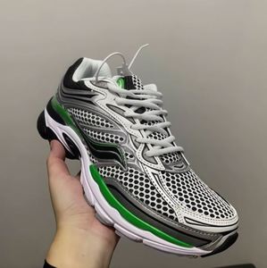 Zapatillas Sauconmni 9 Retro Casuales con Cordones, Transpirables, de Malla y Cuero Genuino, Ligeras, para Correr, Caminar, Deportivas, con Plataforma - Product Image 1