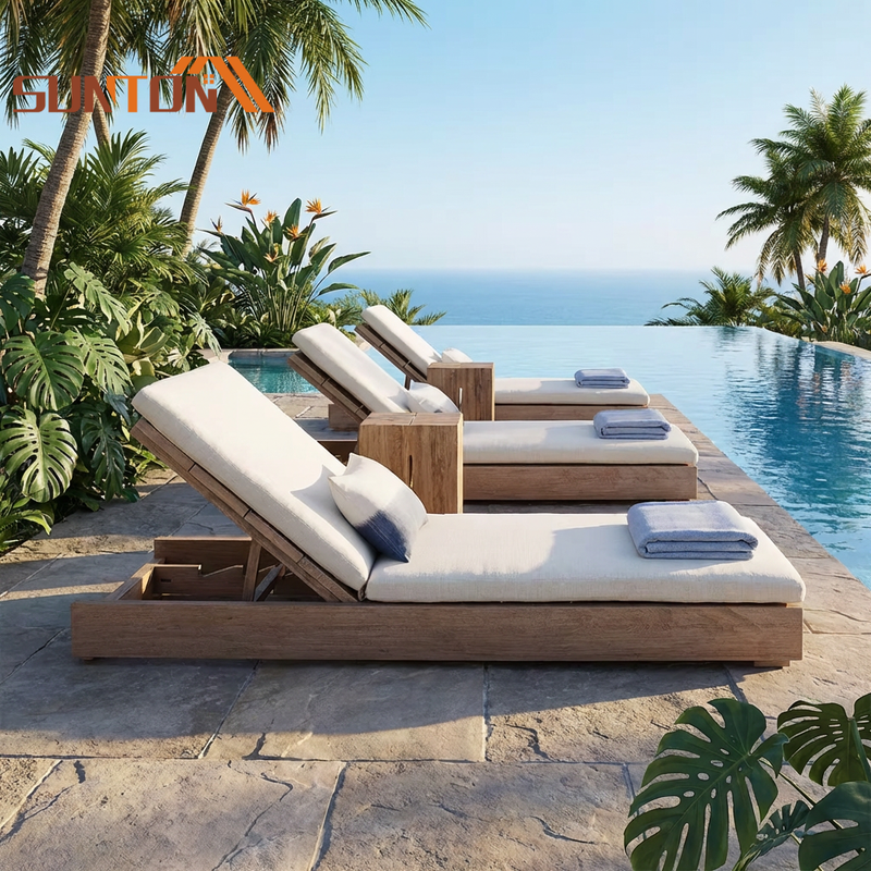 Sun Lounger Lounge Bed Garden Outdoor