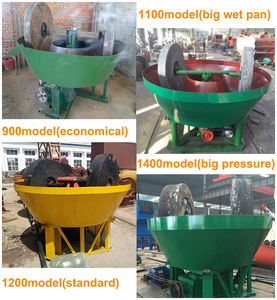 Оборудование для мелкомасштабной добычи золотистой руды, 2 т/ч, завод по переработке каменного золота с дизельной Щековой дробилкой, мельница для мокрой кастрюли, стол для встряхивания золота - Product Image 6