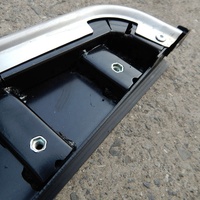 Accessoire de voiture, marchepied latéral fixe antirouille noir, marchepied, barre de marchepied pour Land Rover Rang Rover Vogue Sport 2006-2019