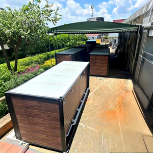 이벤트에 공공 및 개인 욕실 시설을 위한 샌드위치 패널이있는 현대 미국식 휴대용 용기 화장실 - Product Image 6