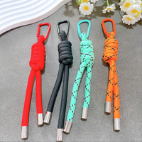 Bracelet Macramé Bohème Portable avec Porte-clés, Sangle de Téléphone Durable pour Poignet, Cordon de Téléphone Réglable