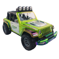 Véhicule télécommandé électrique 2,4 GHz 5 canaux à l'échelle 1:14 avec revêtement UV, jouet pour enfants, voiture RC tout-terrain pour l'extérieur, vente en gros