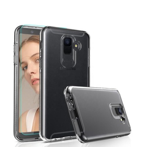 LeYi perezoso claro caso de teléfono para Samsung Galaxy <span class=keywords><strong>A6</strong></span> caso con HD Protector de pantalla - Product Image 1