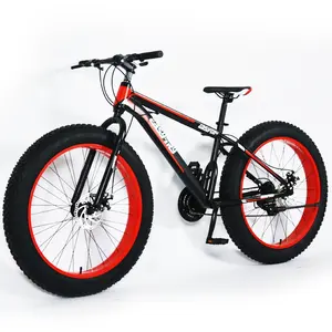 Venda quente bicicleta 26 polegadas mountain bike 21 velocidade mtb gordura bicicleta para homem gordura bicicleta