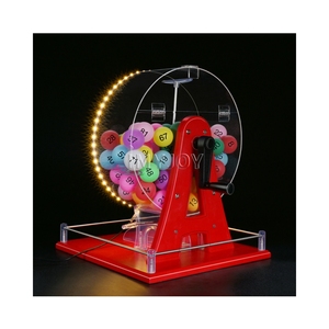 Machine <span class=keywords><strong>de</strong></span> loterie en libre-service Kenya Gravity Pick Lucky Lotto, tirage en ligne, 100 balles <span class=keywords><strong>de</strong></span> ping-pong numérotées, jeu <span class=keywords><strong>de</strong></span> roue à ventouses Shark Wheel - Product Image 2