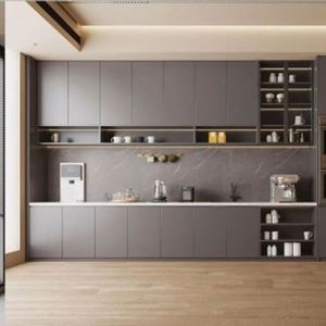 Muebles Personalizados, Gabinetes para Restaurantes, Gabinetes de Tablero de Fibra de Alta Densidad y Diseño Modular de Lujo en Madera - Product Image 2