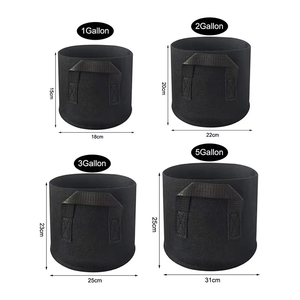 Set di 3 Sacchi per Coltivazione Patate in Plastica da 10 Galloni con Manici Laterali per Pomodori, Fragole e Altri Giardinaggio - Product Image 5