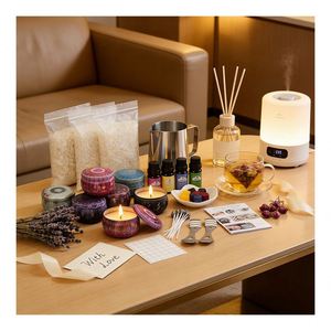 Natural Beeswax Candle Jar Gift Packaging Premium Home Fragrance Collection for Boutique Seasonal Merchandising - Product Image 6