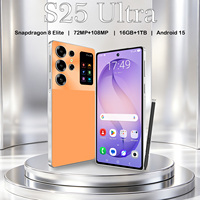 Dernier modèle de téléphone portable S25 Ultra 5G avec 1 To de ROM, 16 Go de RAM et une batterie de 8000 mAh pour les grossistes et les fournisseurs d'usine