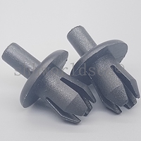 100 pièces/sac, clip en plastique pour VW, GM, Peugeot 16186729901C, N0385491, N0385494, 1618672999, N90112201, N90112202, N91018901, 90087290