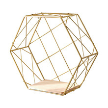 Étagère <span class=keywords><strong>murale</strong></span> Golden Home Étagères murales nordiques multifonctionnelles personnalisées et simples - Product Image 2