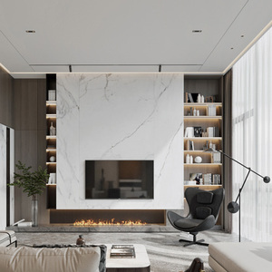 Modern <b>White</b> TV Stand Cabinet Adjustable Storage <b>Drawers</b> Light Home Workshop for Living Room <b>Bedroom</b> Dining Office - Product Image 2