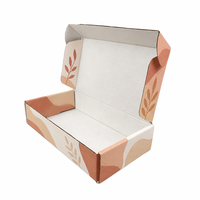 Boîte pliante en papier Art Déco personnalisée pour emballages cadeaux, emballages pour produits de détail, emballages en gros pour petites entreprises
