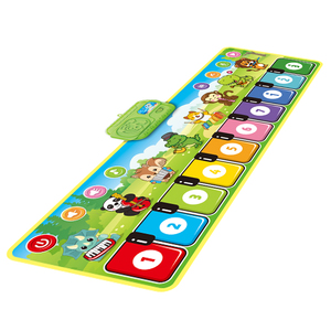 Hot Selling Animal Cartoon Electric <strong>Musical</strong> Carpet Education Dance <strong>Floor</strong> <strong>Mat</strong> Piano Dance <strong>Mat</strong> for Children