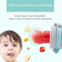 Fabriek Directe Verkoop Baby Baby Feeder Pp Food Grade Materiaal Mini Baby Feeder Silicon Nitrosamine Gratis Slow Flow 1-2 Jaar