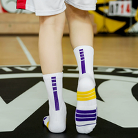 Chaussettes de sport épaisses en tissu éponge pour hommes, anti-odeurs et respirantes, avec votre logo