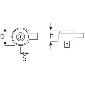 STAHLWILLE - 58250065 Outils à cliquet, dents fines-EAN 4018754208784 TORQUE WRENCHES BITS - Product Image 2