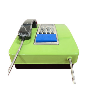 Téléphone mural sans fil 4G à <span class=keywords><strong>induction</strong></span> par carte pour campus, compatible toutes réseaux, anti-vandalisme, avec appels illimités vers les numéros familiaux - Product Image 3
