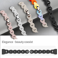 Bracelet en silicone pour Xiaomi Mi Band 8, boucle en acier inoxydable, bracelet de remplacement pour Huawei Gt2, bracelet de montre