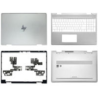 Carcasa Trasera LCD, Bisel, Cubierta Superior, Cubierta Inferior y Bisagras para Laptop ENVY X360 15-BP 15M-BQ TPN-W127, Nueva, Calidad Grado A