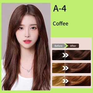 แชมพูย้อมผมสีดำถาวรสีเทาขาวพร้อมผ้าคลุมสมุนไพรออร์แกนิค - Product Image 2
