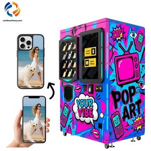 Kiosque intelligent pour la vente de coques de téléphone personnalisées, machine à impression <span class=keywords><strong>photo</strong></span> instantanée DIY avec écran tactile pour centre commercial, aéroport - Product Image 4