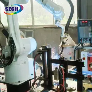 औद्योगिक रोबोट चीन SZGH रोबोट भुजा 6 अक्ष मिग वेल्डिंग रोबोट कीमत के साथ वेल्डिंग के लिए सक्रिय संरक्षण