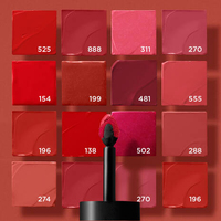 Tubes végétariens en pâte organique métallique hydratante Base de luxe Bouteille en vrac mate Nude Mini rouge à lèvres en gros étanche
