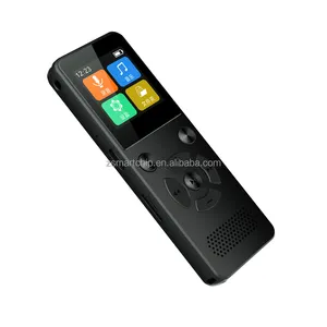 ODM OEM écran couleur mémoire Portable carte TF 8G 32GB 256GB cryptage entreprise microphone portable enregistreur vocal numérique