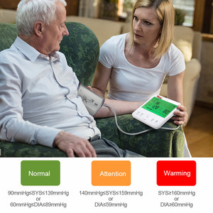 Misuratore di Pressione Sanguigna Digitale da Braccio con Display HD, Retroilluminazione e Lettura Vocale, <span class=keywords><strong>Monitor</strong></span> Elettronico per Pressione Arteriosa - Product Image 3
