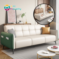 Sofá Cama Deslizable Antnovelty de 150 cm con 2 Plazas, Chaise Longue con Almacenamiento y Otomana con Almacenamiento, Envío Gratis, Altavoz, Tamaño Queen