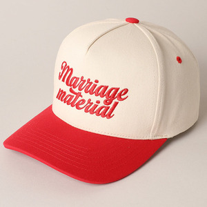 Tùy Chỉnh Thêu 5 Bảng Điều Chỉnh Hat 2 Tone Màu Bóng Chày Cha Snapback Gorros Trống Snapback Mũ Mũ Với Đường Ống Logo - Product Image 6