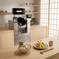 Robot de cuisson multifonctionnel sur mesure à chauffage uniforme, machine de cuisson automatique, chef intelligent, machine à faire sauter