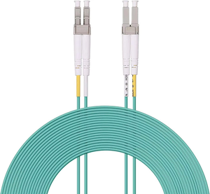 0.5M OM3 sợi vá dây 10GB <span class=keywords><strong>Duplex</strong></span> 50 / 125 LC để LC Multimode Jumper sợi quang Cáp vá dây - Product Image 2