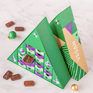 Boîte de calendrier de l'avent du Ramadan, papier de noël personnalisé vide <span class=keywords><strong>chocolat</strong></span> boîte de calendrier de l'avent du Ramadan - Product Image 3