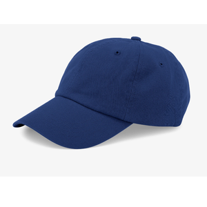 Gorra de Béisbol Azul de 6 Paneles, Ajustable, Unisex, Informal, de Color Sólido, Tela Twill, con Hebilla Dorada de Cobre para Niños - Product Image 1