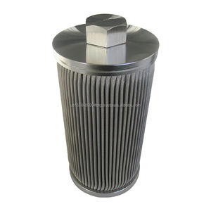 Precio barato Cartucho de filtro de vela de grado alimenticio de acero inoxidable Filtro de malla metálica plisada Filtro poroso pulido Ss 316 - Product Image 6