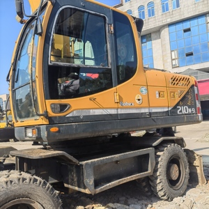 Excavatrice sur pneus d'occasion Hyundai 210 210W-9T, équipement lourd d'origine, Hyundai 210w 150w à vendre - Product Image 6