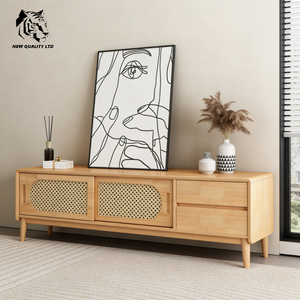 Mueble para TV de madera, aparador para TV, nuevo diseño moderno para sala de estar, suministro de fábrica, excelente precio, personalizable, gran stock, envío inmediato. - Product Image 4