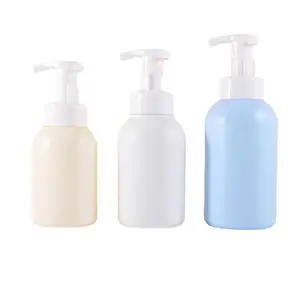 Bán Buôn 200 - 500 Ml Pet Nhựa Mỹ Phẩm Chai Bơm Cap Cho Cơ Thể Rửa Và Dầu Gội Đầu Lotion Bao Bì Chai