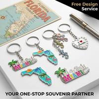 Porte-clés souvenir personnalisé en métal de l'Italie, carte italienne, charms vintage Vespa, émail doux, haute qualité, cadeau touristique, porte-clés