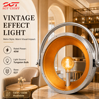 Projecteur de scène rétro surdimensionné SGT à filament 40W E27 blanc chaud DMX 1CH, corps en métal aluminium, contrôle par téléphone portable pour Livehouse