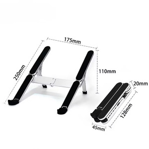 Soporte Elevador para Portátil, Soporte para Tablet, 6 Ángulos Ajustables, Aluminio Ergonómico, Plegable, Portátil, para Escritorio, para Dispositivos de 9.7-16'' - Product Image 6