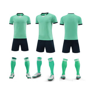 Camiseta de fútbol profesional unisex de secado rápido transpirable conjuntos de fútbol personalizados técnicas de corte automatizadas en stock al por mayor - Product Image 1