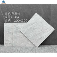 Carreaux de sol en porcelaine effet marbre pleine masse Blaze Build 300x300mm, finition mate antidérapante, pour salle de bain et cuisine - Vente en gros premium