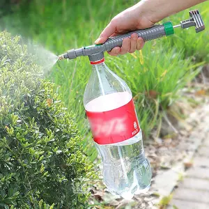 High Pressure Air Pump Adjustable Bottle Spray Head Nozzle Garden Watering Agriculture Tools Hand Manual Water Sprayer