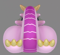 Vente flash : modèle d'animal gonflable, dragon rose gonflable pour la décoration
