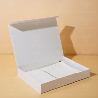 Lionwrapack Échantillons Gratuits Boîtes en Papier Texturé Premium Emballage Personnalisé pour Vêtements avec Rabat Magnétique et Base pour Chemises, Costumes et Cadeaux