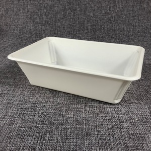 Dùng Một Lần Bột Ngô Khay Có Thể bịt kín Tùy Chỉnh Phân Hủy Sinh Học Bọt Nhựa Thịt Bột Ngô Ăn Trưa Khay Thực Phẩm - Product Image 6